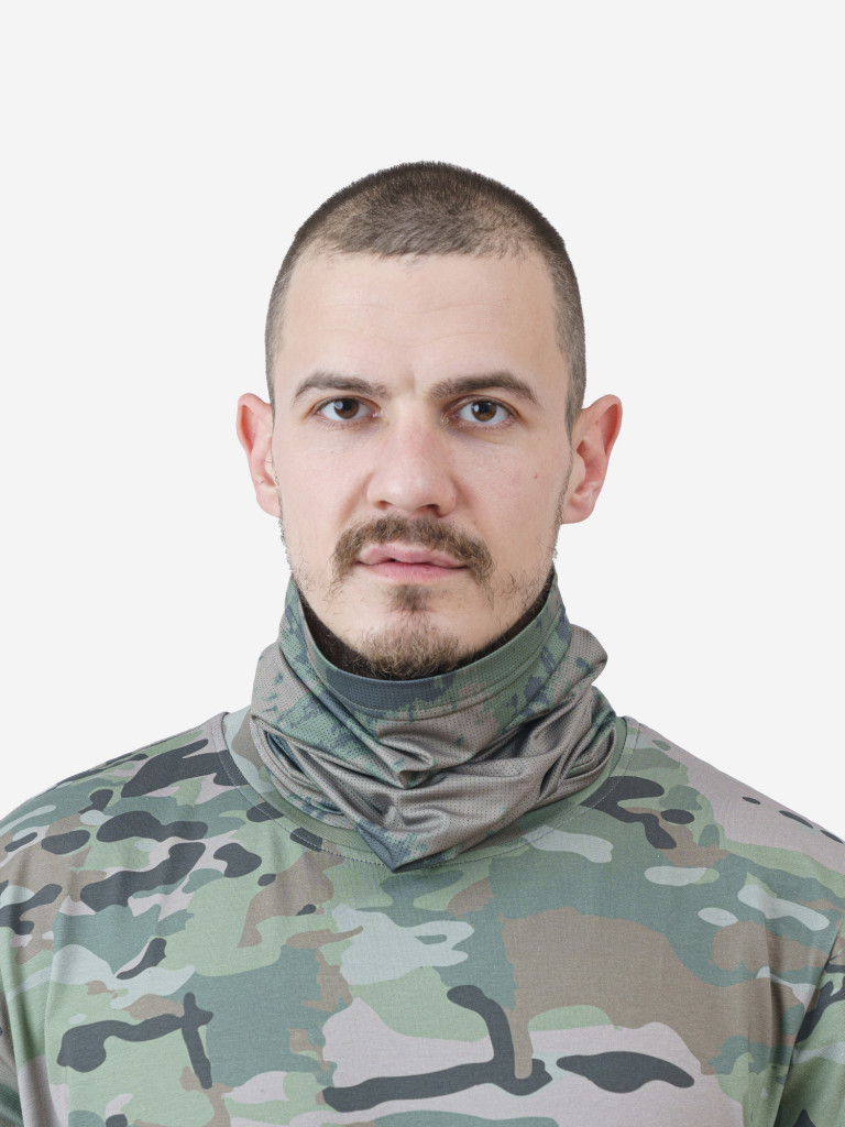 Бандана сетка с перфорацией мох камуфляжная Jägermann