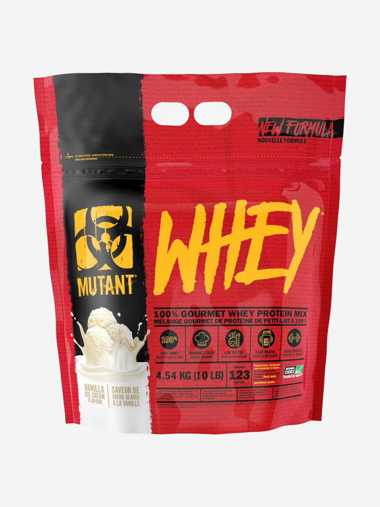 Протеин Mutant Whey ванильное мороженное 4,54 кг.