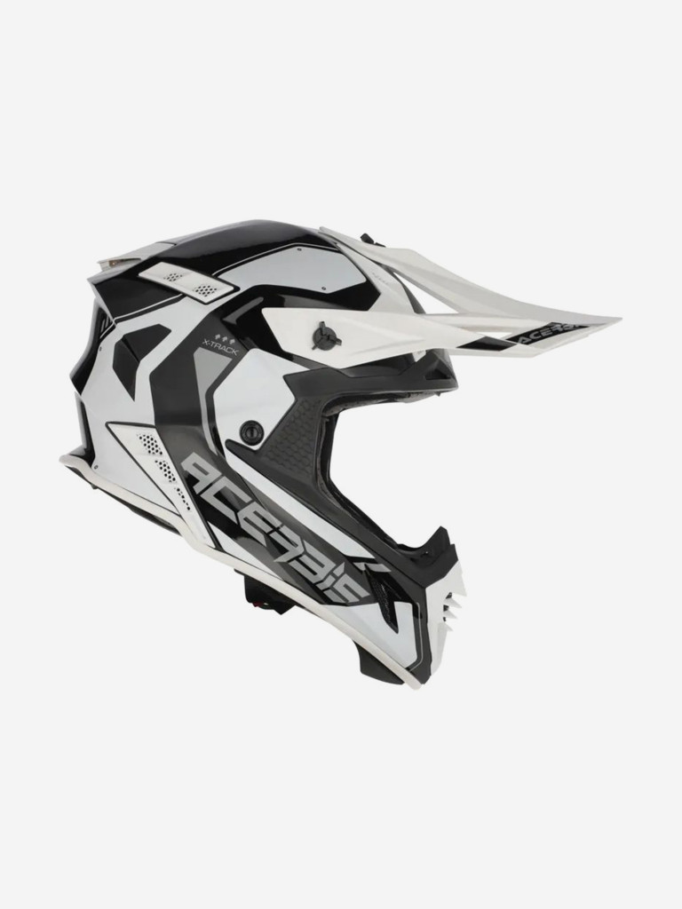 Мотошлем Кроссовый Acerbis X-TRACK 22-06 Black/White 2