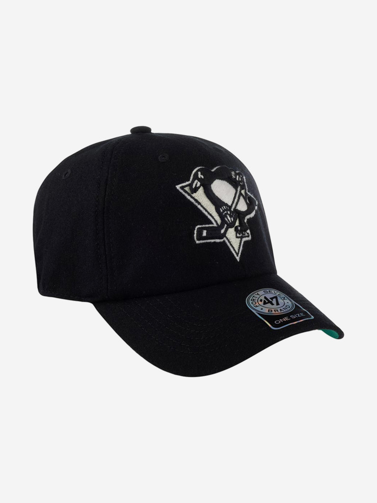 Бейсболка 47 BRAND H-BRKSB15WMS-BK Pittsburgh Penguins NHL (черный)