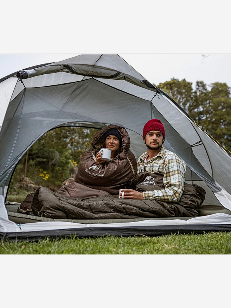 Спальный мешок Naturehike U250S, -3, зеленый