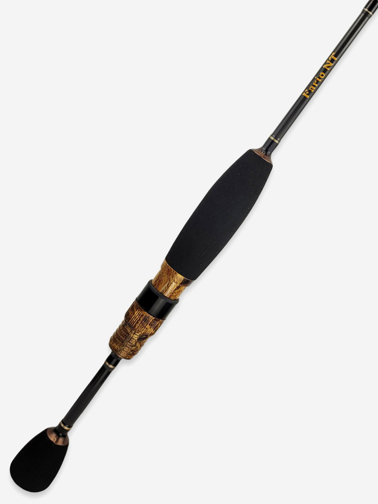 Спиннинг для рыбалки Fish Crystal FARIO NT-2TIPS 602UL-S/T-20 1.80м, 2 хлыста (цельн. 0.5-5гр,полый 1-7гр) 2 секц