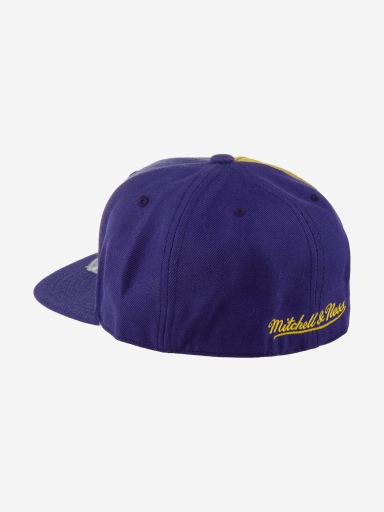 Бейсболка с прямым козырьком MITCHELL NESS HHSF2990-LALYYPPPPURP Los Angeles Lakers NBA (фиолетовый)