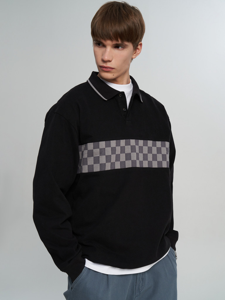 Лонгслив мужской Vans Medford Checkerboard LS