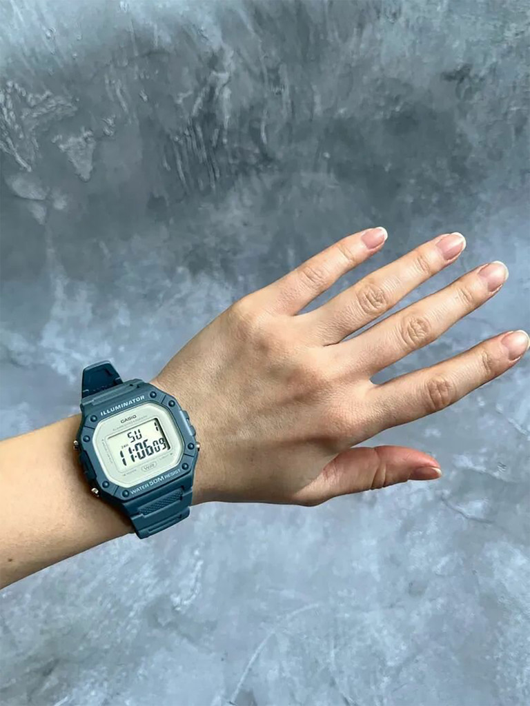 Спортивные часы CASIO ILLUMINATOR W-218HC-2A