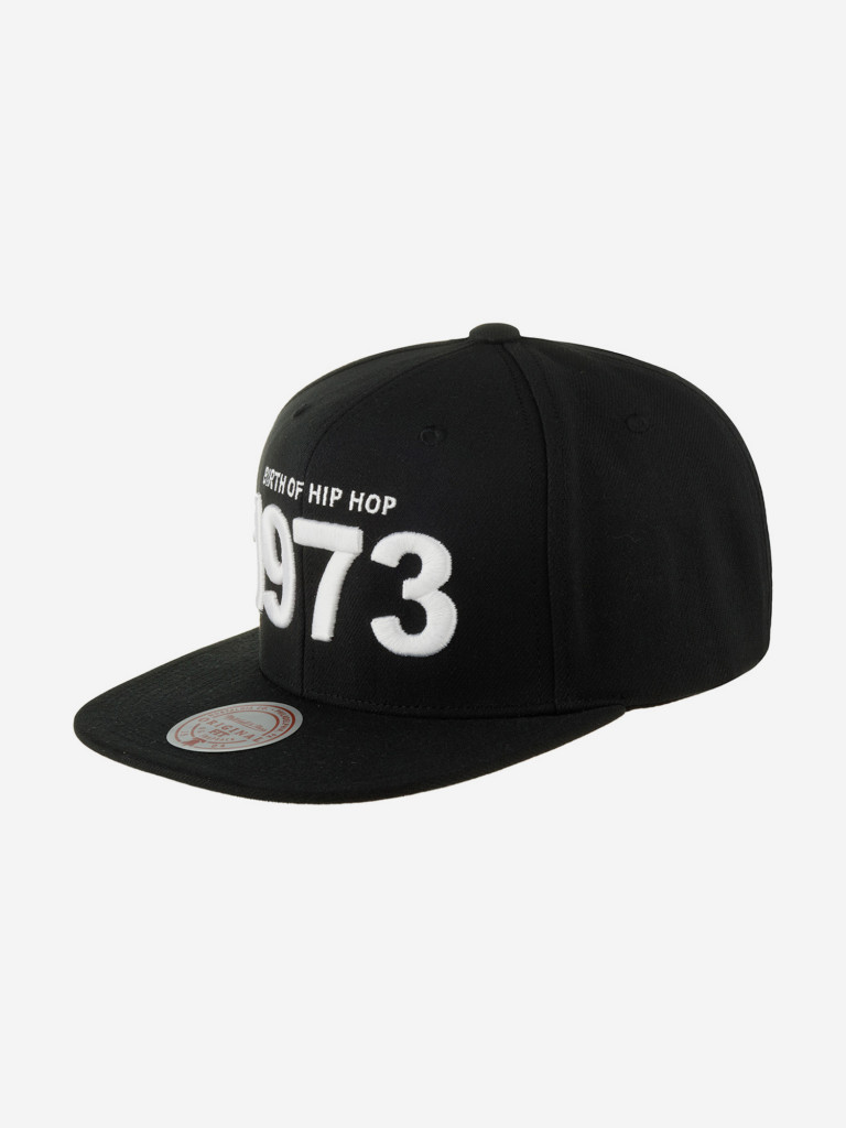 Бейсболка с прямым козырьком MITCHELL NESS HHSS7572-CLBYYPPPBLCK Hip Hop (черный)