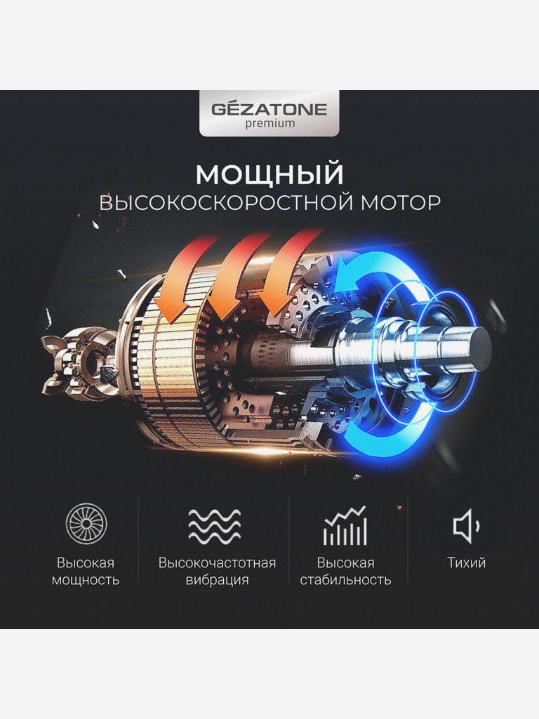 Массажер для тела перкусcионный Gezatone AMG144