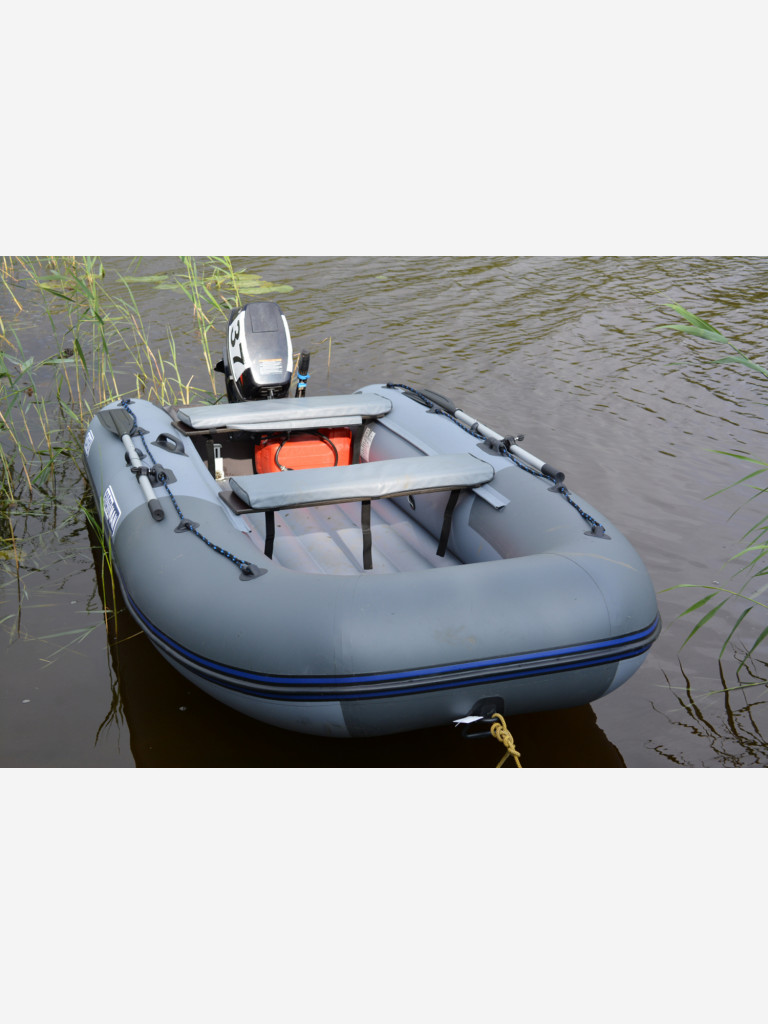 Надувная лодка Boatsman НДНД BT330A, серо-графитовый