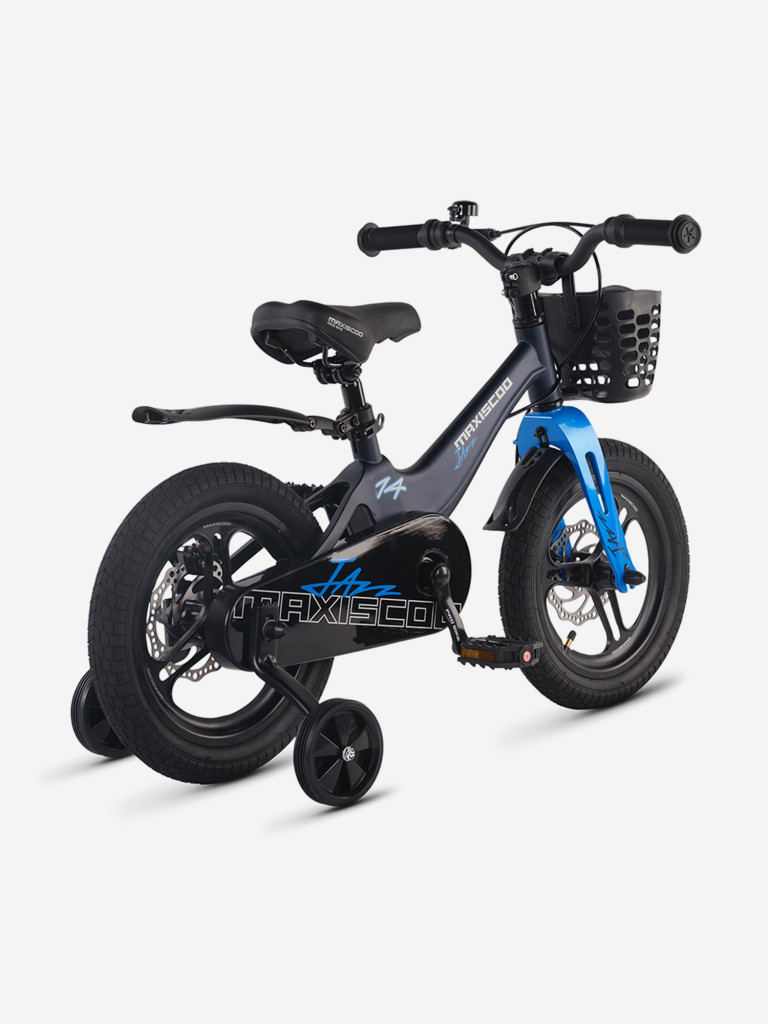 Велосипед детский Maxiscoo JAZZ PRO 14'', черный матовый, 2026