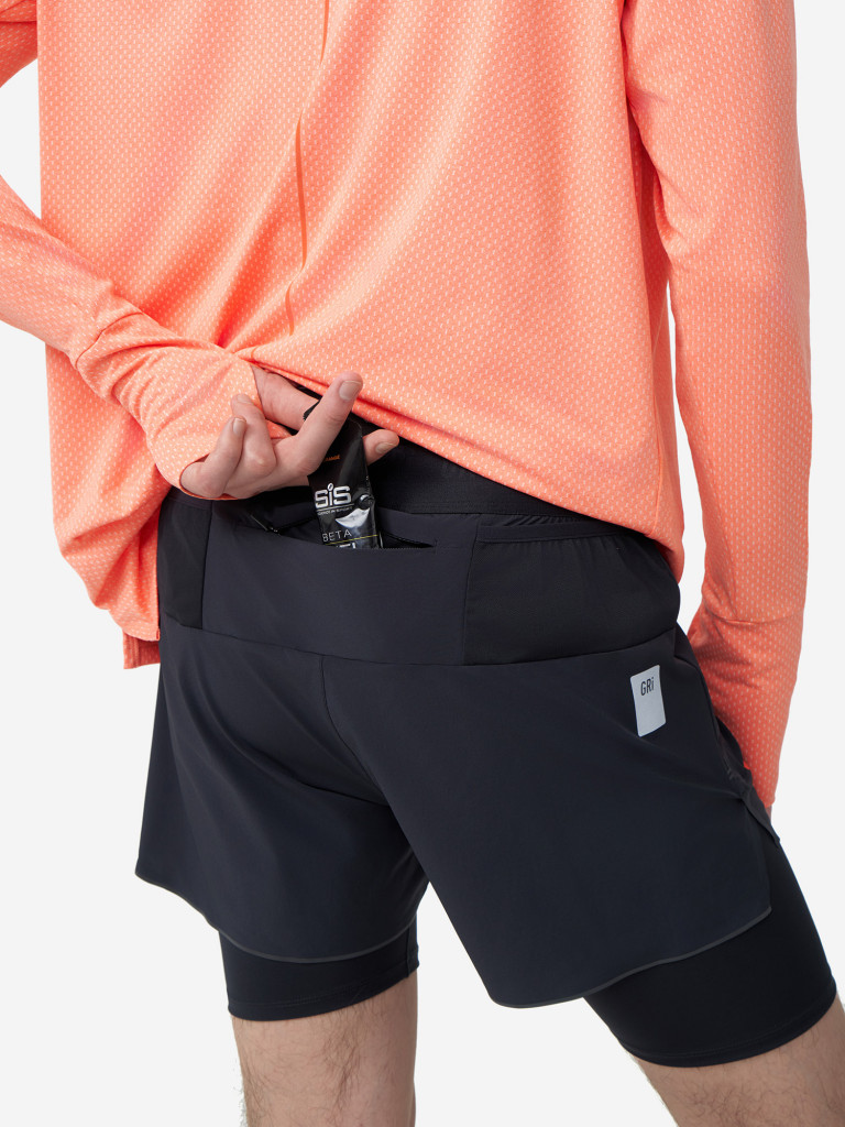 Шорты 2 в 1 мужские GRI Кросс 3.0