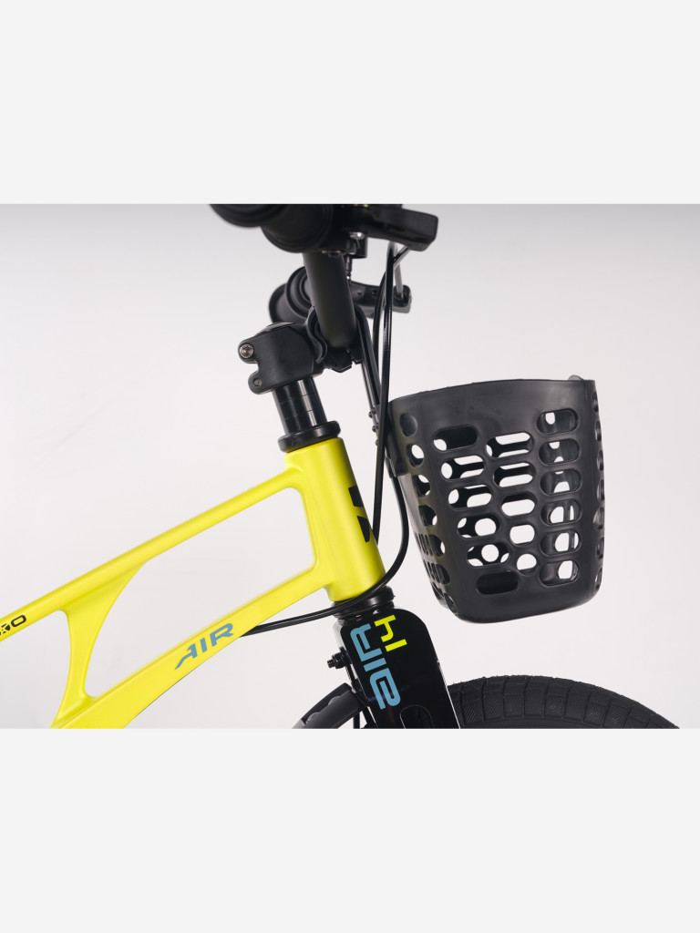Велосипед детский Maxiscoo AIR PRO 14'' желтый матовый, 2026