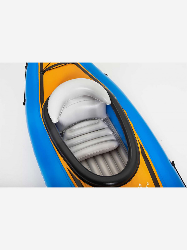 Байдарка надувная Bestway 65115 Cove Champion (275х81см) + весло, насос