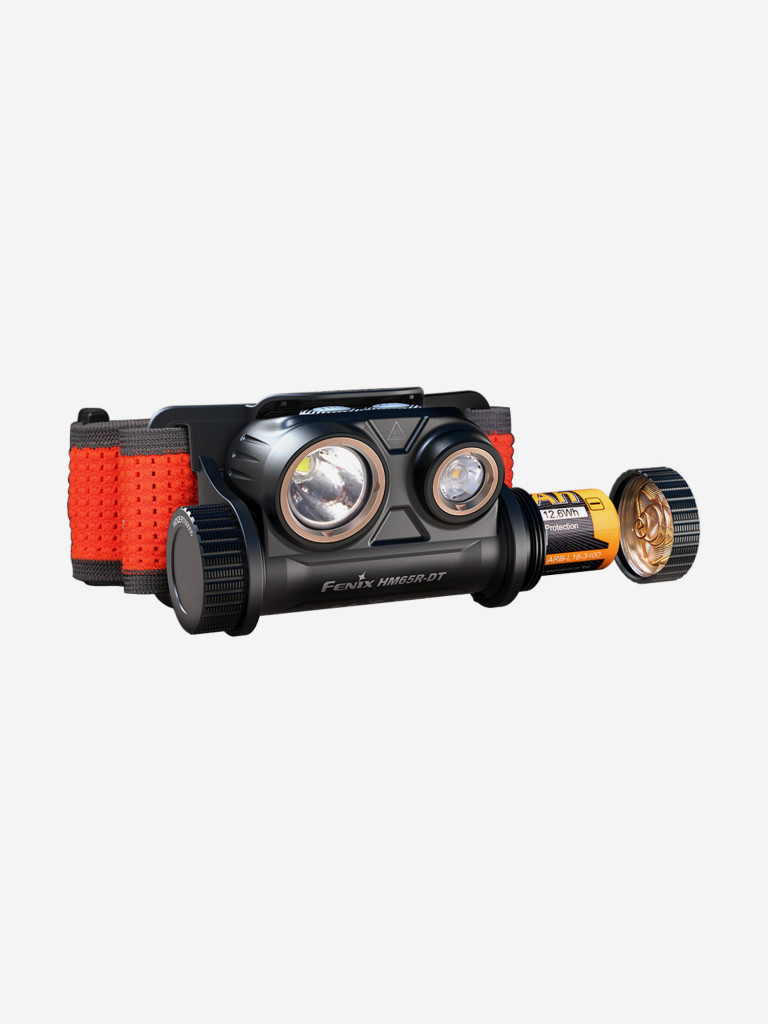Налобный фонарь Fenix HM65R-DT Dual LED 1500 Lm Black
