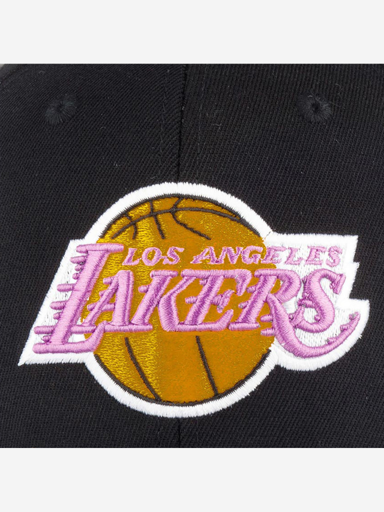 Бейсболка MITCHELL NESS 6HSSFH21HW014-LALBLCK Los Angeles Lakers NBA