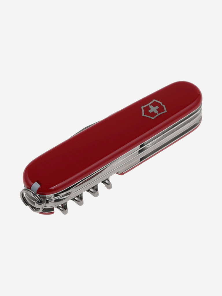 Складной нож Victorinox Mountaineer, функций: 18, 91мм, красный , коробка картонная, 1.3743