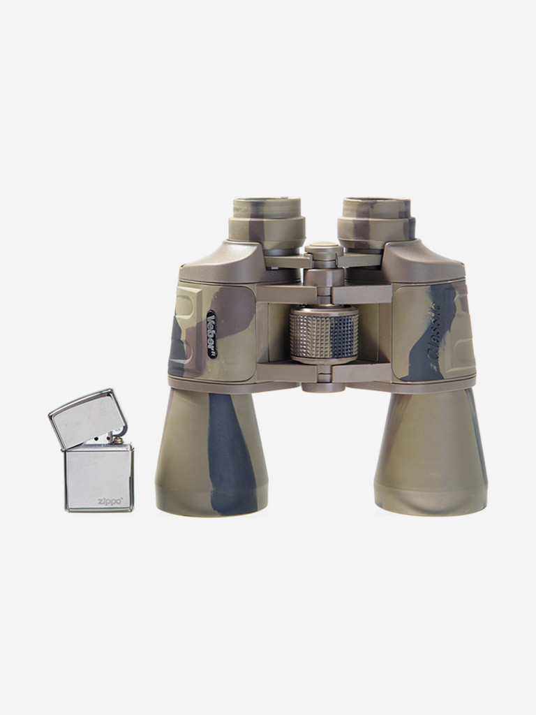 Бинокль Veber Classic БПЦ 12*50 VR камуфлированный