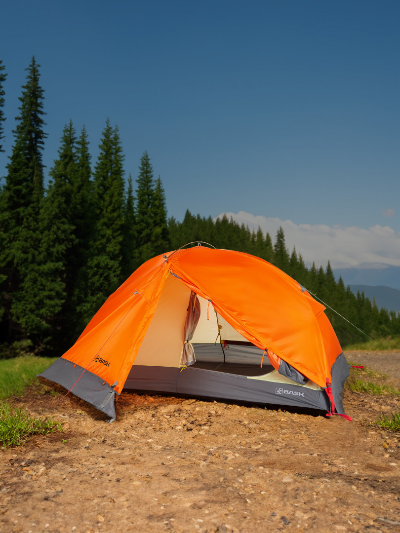 Палатка 2-местная Bask Shark Fin Flap 2 Оранжевый 36399₽