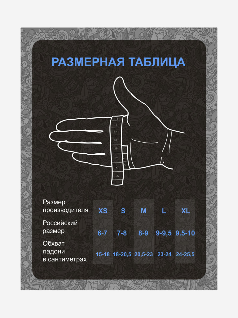 Варежки AUCRUX Snowpack Mitt