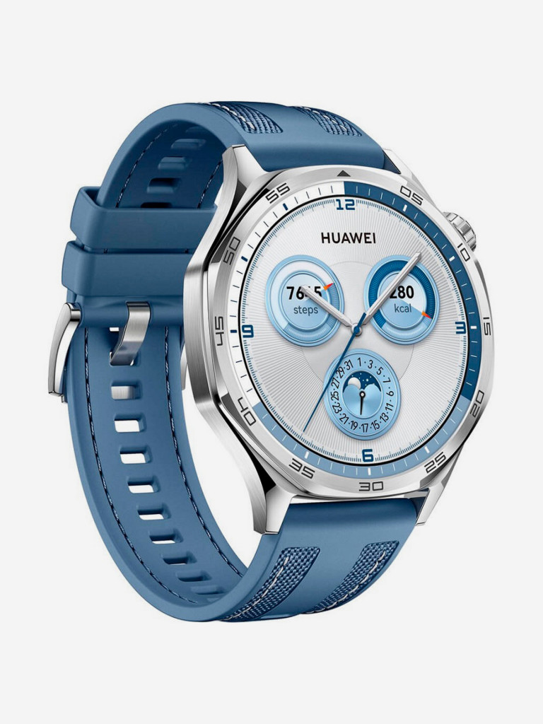 Умные часы HUAWEI GT 5, VLI-B29, 46 мм, голубые