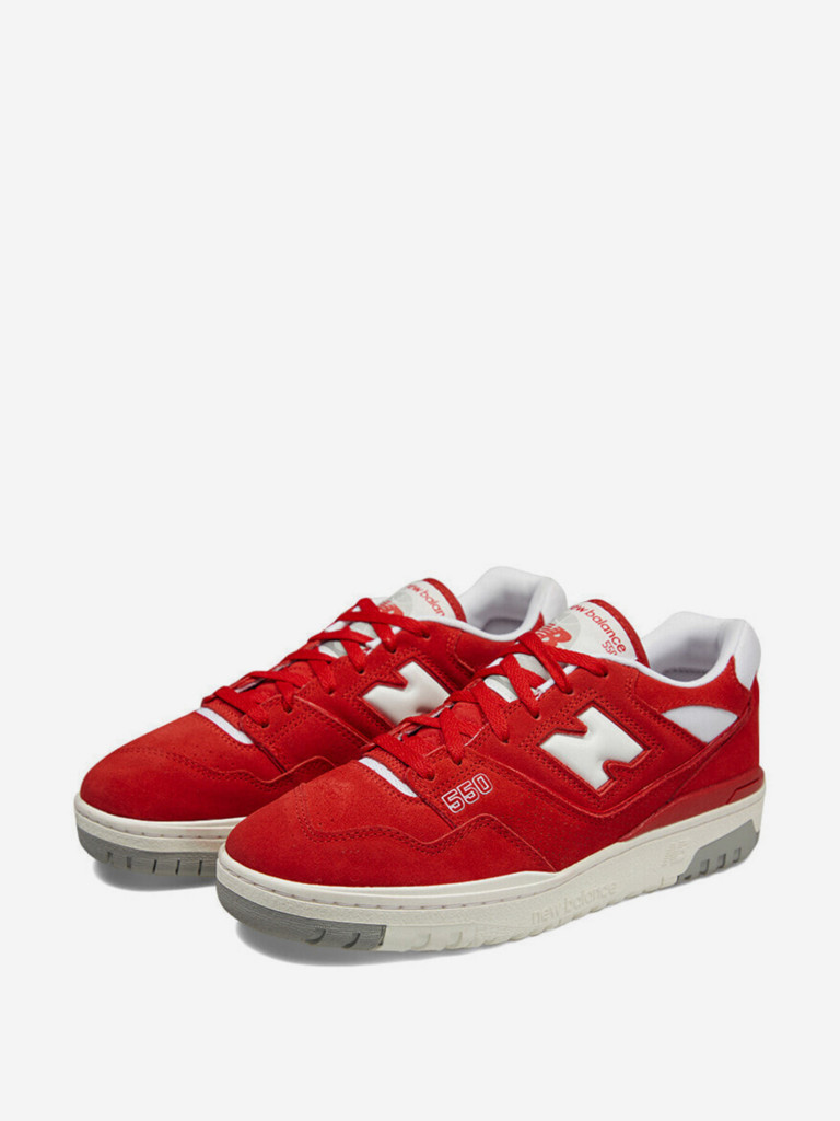Кеды New Balance 550 Suede Pack Team Red