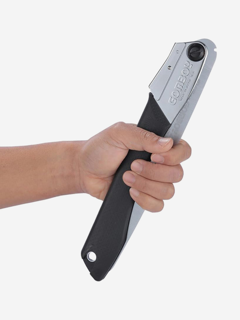 Пила складная, туристическая Silky Gomboy 270mm, 1.3 мм толщина, 6 зубьев на 30 мм, вес 330 г
