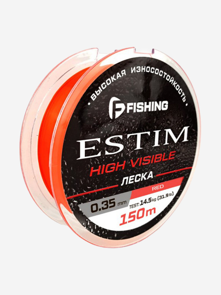 Леска Estim Red F-FISHING 150м 0,35мм 14,5кг/31,9lb