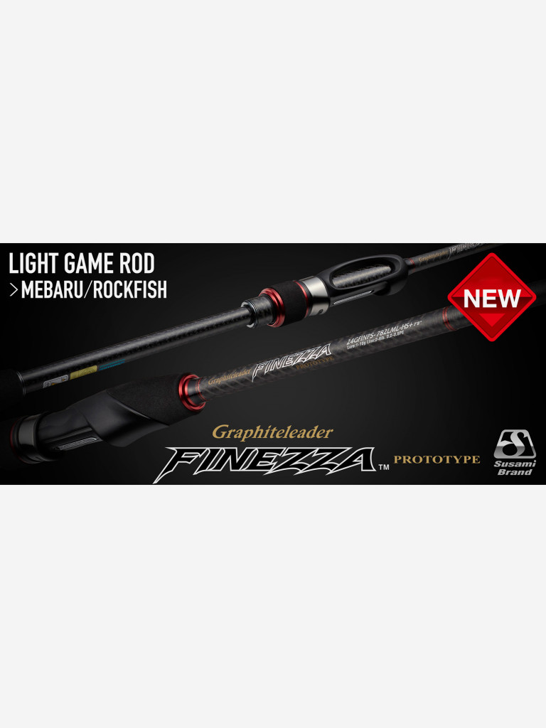 Спиннинг Graphiteleader FINEZZA PROTOTYPE 24GFINPS-722L-S 0,5-6g, длина - 2,18 m