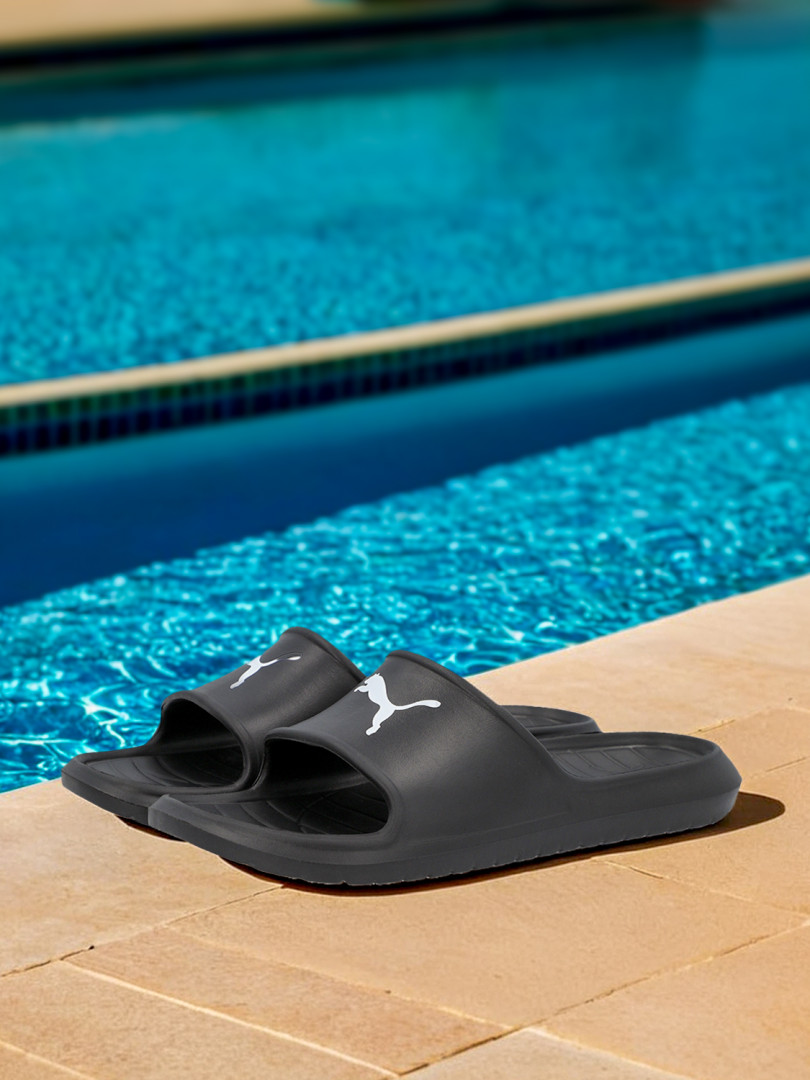 Шлепанцы мужские PUMA Divecat V2 Lite Cat Черный 2799₽