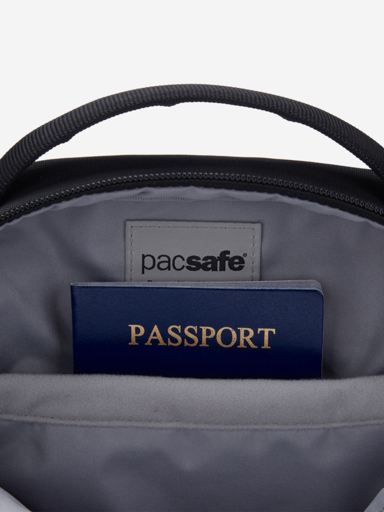 Сумка антивор Pacsafe V Tour Crossbody, Jet Black, 7 л.