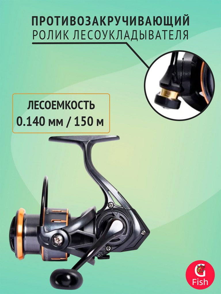 Катушка безынерционная Maximus Resident 1000 (5+1 подшипников)