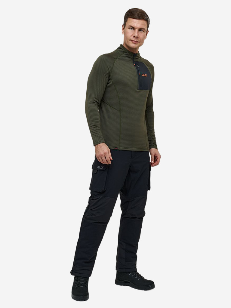 Термобелье лонгслив для охоты и рыбалки мужской H.U.T. YUGAN