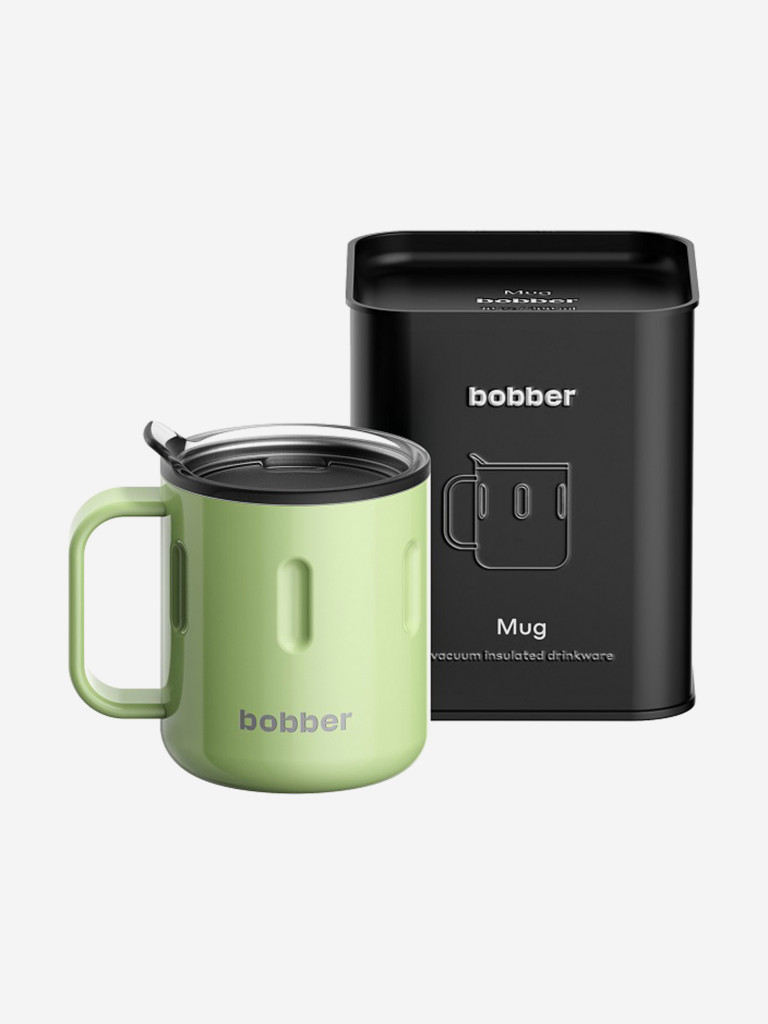 Термокружка вакуумная BOBBER Mug 300 мл, мятный, тепло до 2 часов