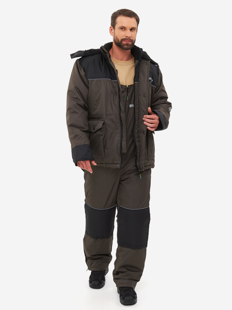 Костюм мужской зимний Huntsman Полюс, ткань Cell