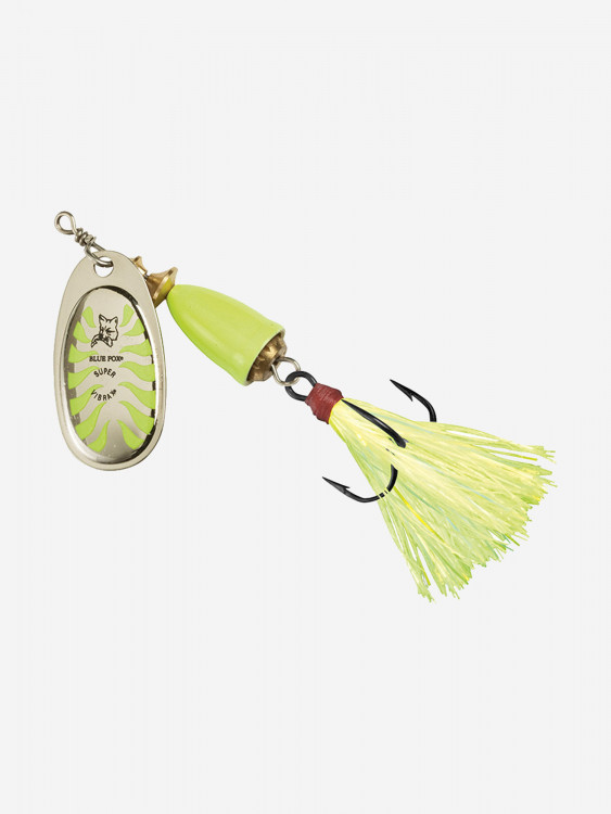 Блесна для рыбалки вращающаяся BLUE FOX Vibrax Glow 2 /GLCH