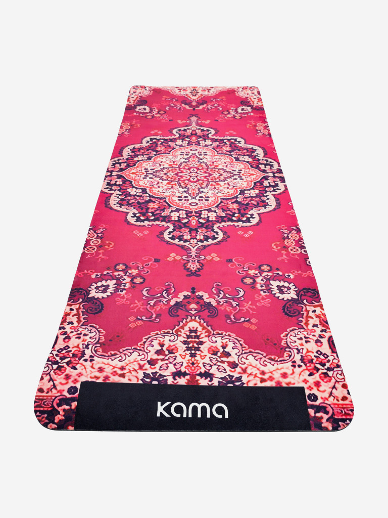 Коврик для йоги и фитнеса Kama, TPE, микрофибра
