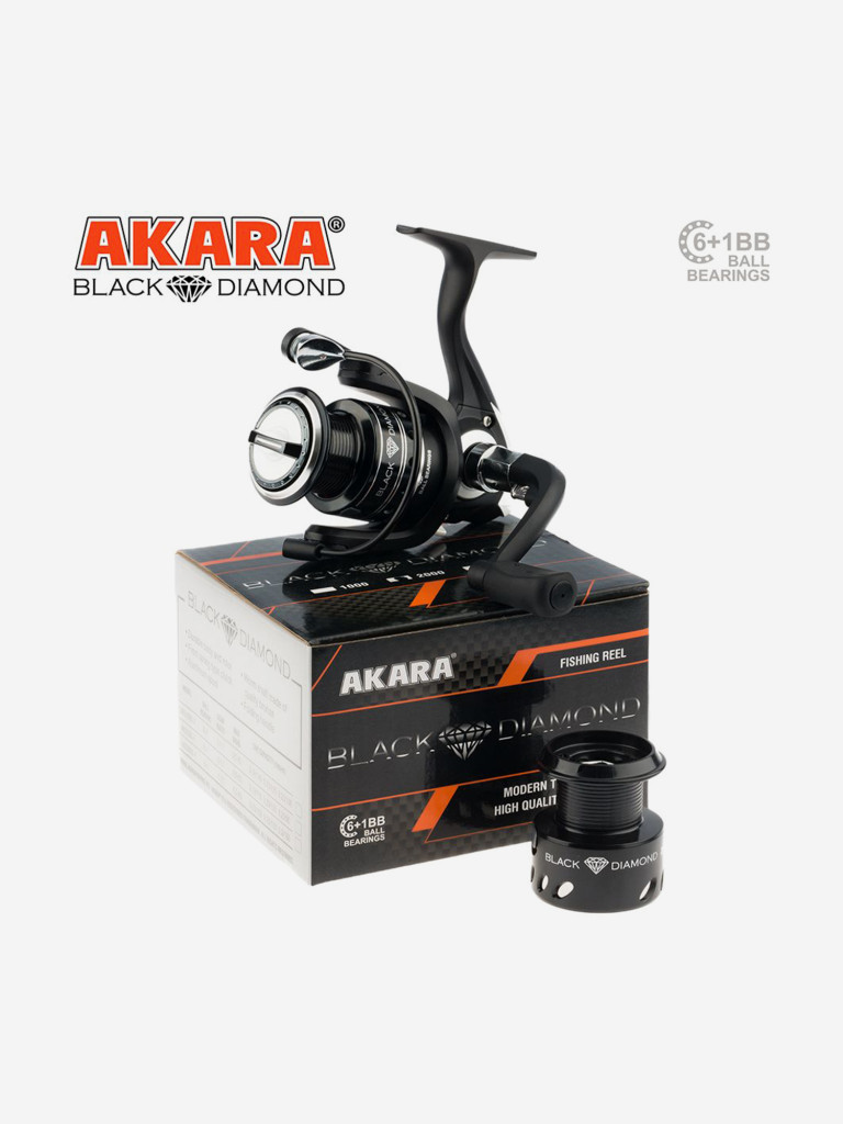 Катушка безынерционная Akara Black Diamond