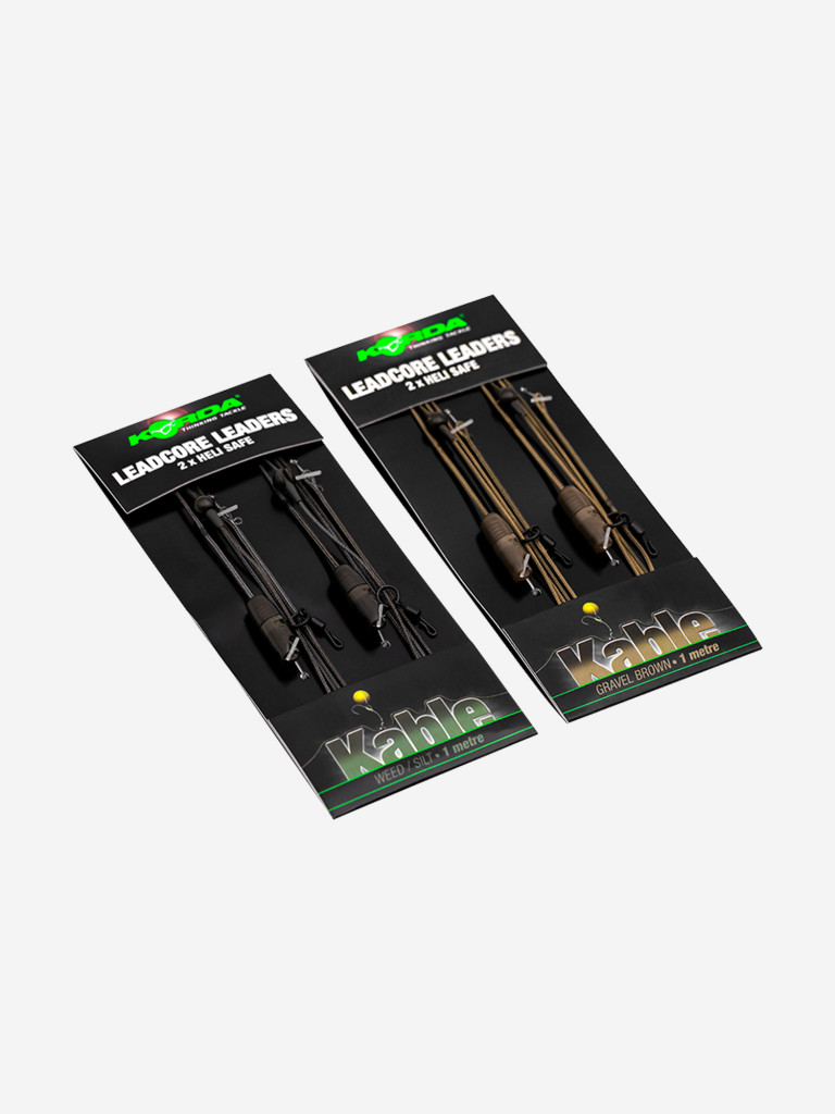Лидкор KORDA Heli Safe Leadcore leader 1м 2 per pack Gravel