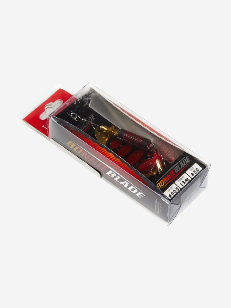 Блесна вращающаяся Lucky John BONNIE BLADE 5, вертушка LJBB05-005 в блистере, вес 13.4 г