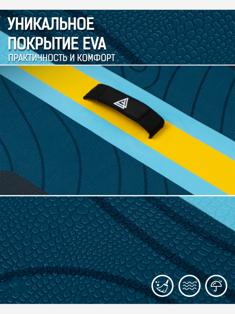 Надувная SUP-доска WETARE Coral Queen BLUE, 11'6" 350*88*15 см сапборд