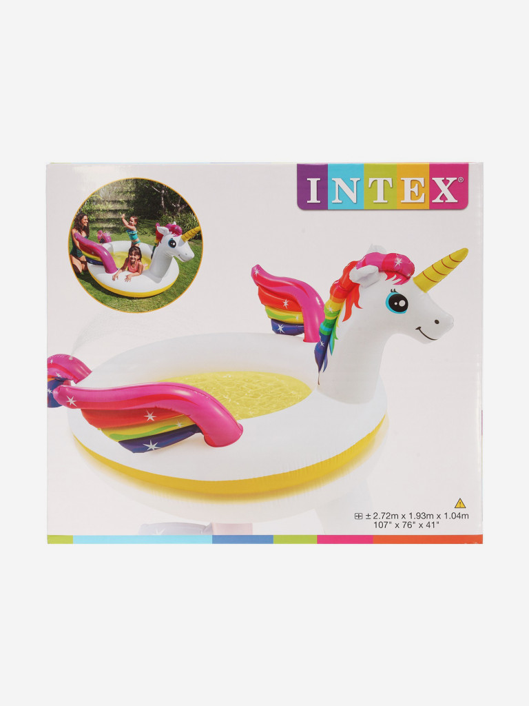 Детский бассейн Intex 57441 Волшебный Единорог 2+