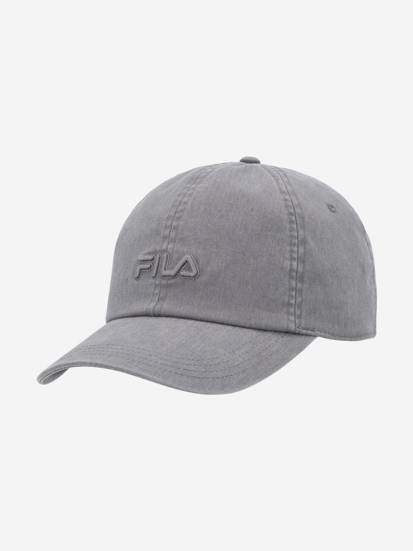фото Бейсболка fila, серый