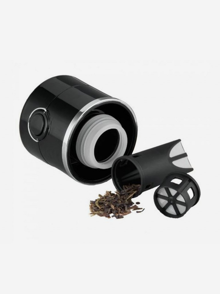 Термокружка с ситечком 470 мл THERMOS NS-403 стальной цвет