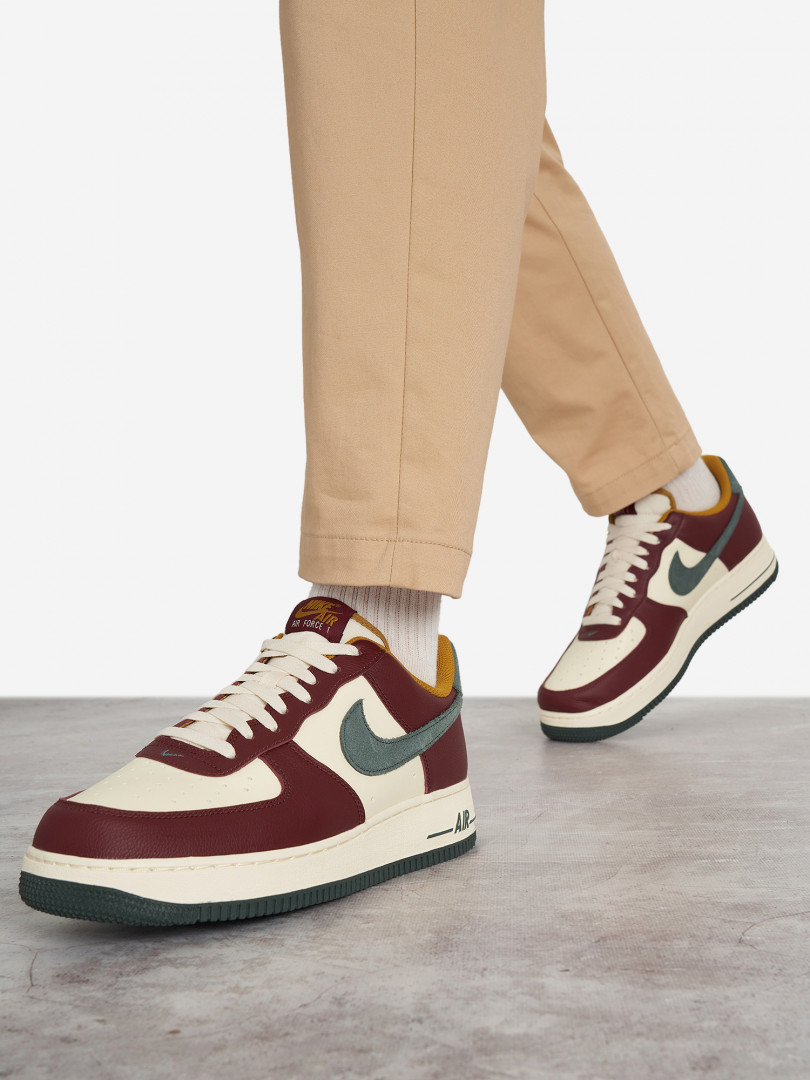 фото Кеды мужские nike air force 1 '07 lv8, коричневый
