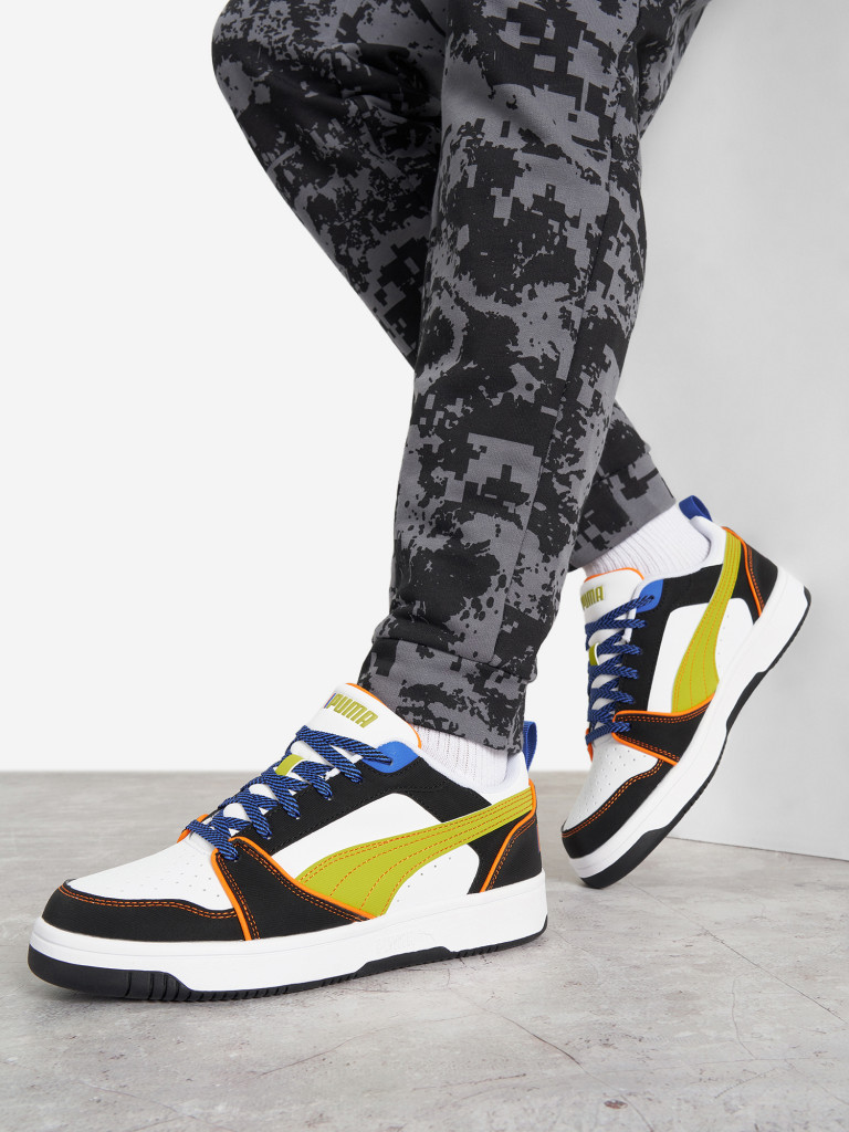 Кеды для мальчиков PUMA Rebound V6 Lo Starblitz Jr