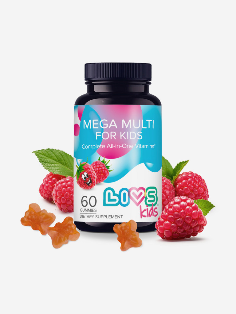 Комплекс мега мультивитамин для детей LIVS, 60 шт.