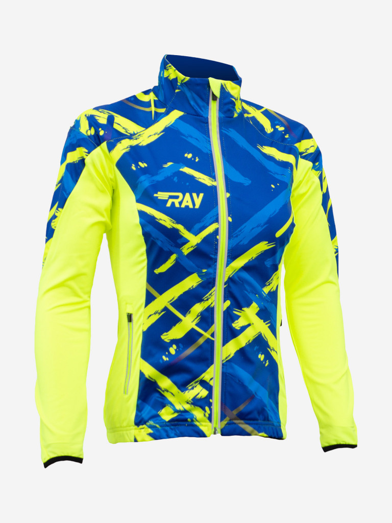 Куртка Женская Разминочная спортивная Софтшелл на флисе RAY