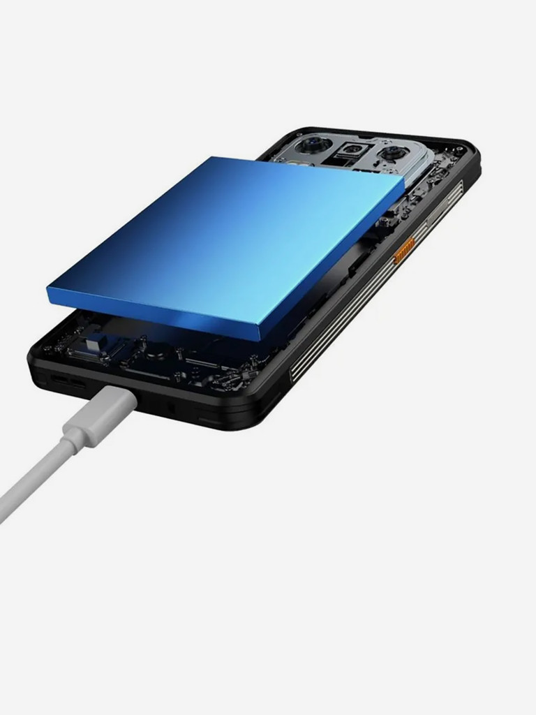 Смартфон Ulefone Armor 25T 8+256GB Frost Black, 6.78”, FHD+, 120Hz, MTK G99, And14, 50+64, 32, ThermoVue, 6500mAh
