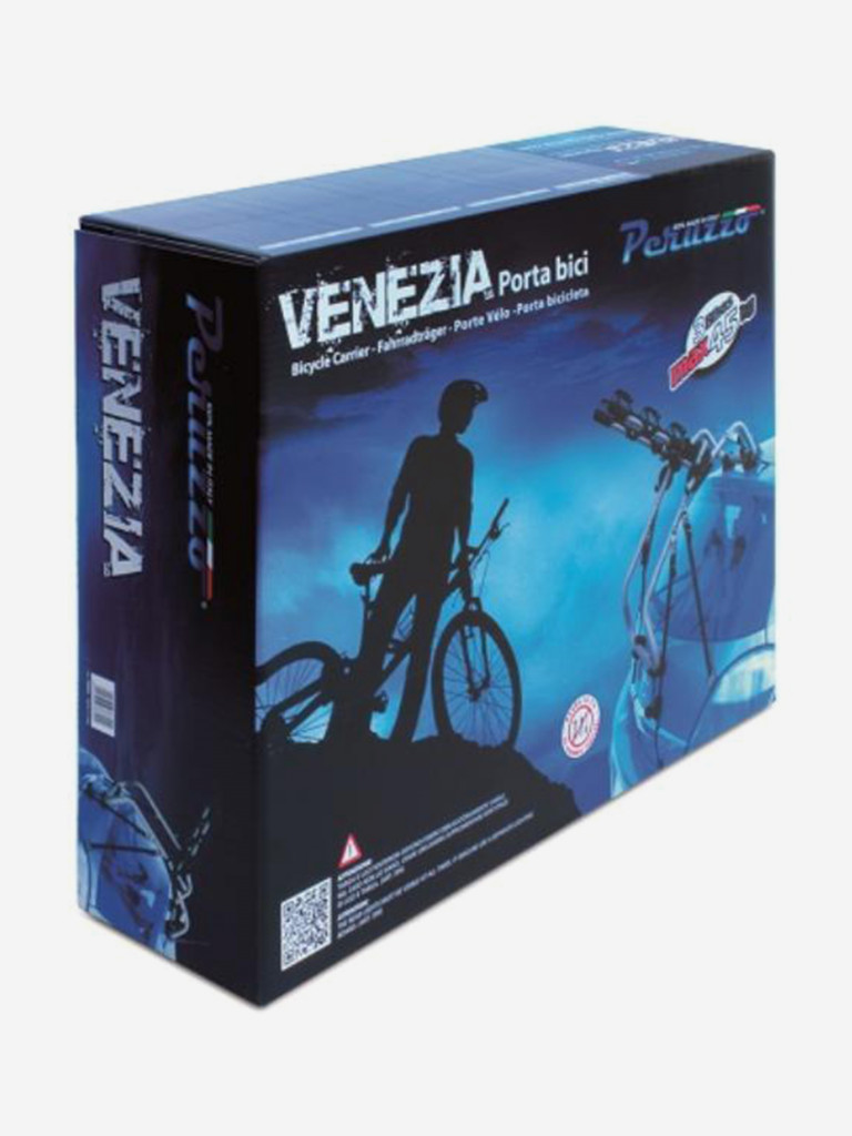 Крепление велосипеда на заднюю дверь PERUZZO Venezia Steel на 3 велосипеда