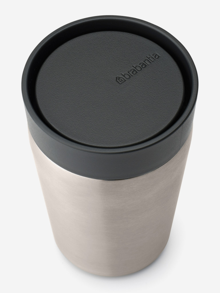 Термокружка Brabantia "Make&Take" 200мл темно-серый 228728