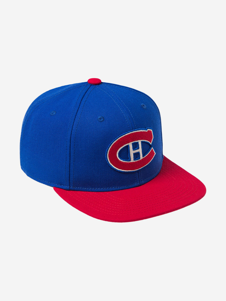 Бейсболка с прямым козырьком AMERICAN NEEDLE 21006A-MOC Montreal Canadiens Archive 400 NHL (синий)